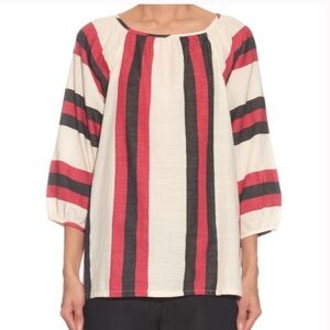 NWT Ace and Jig heather ballon sleeve top in Tribe XS